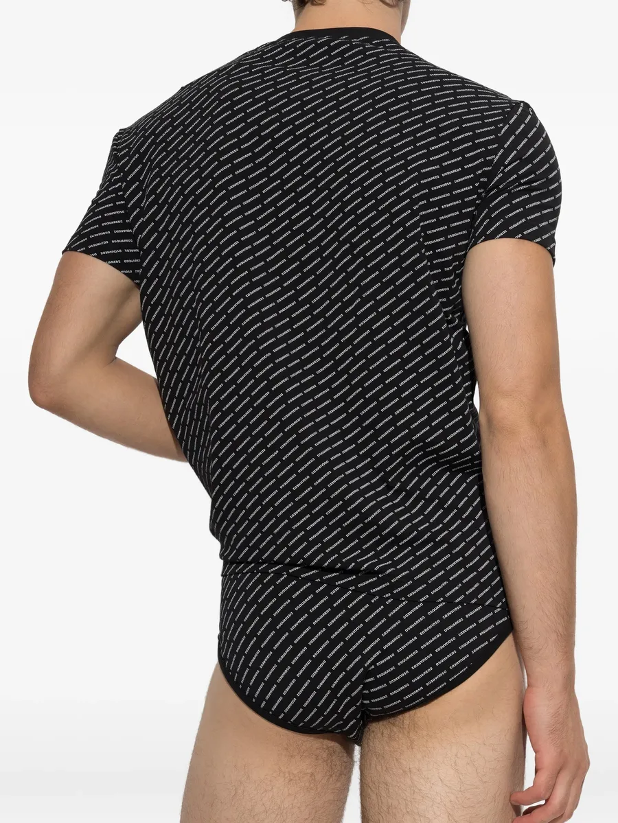 logo-print underwear set 3