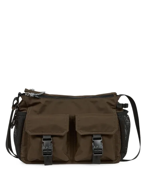 Trek buckle-fastening shoulder bag