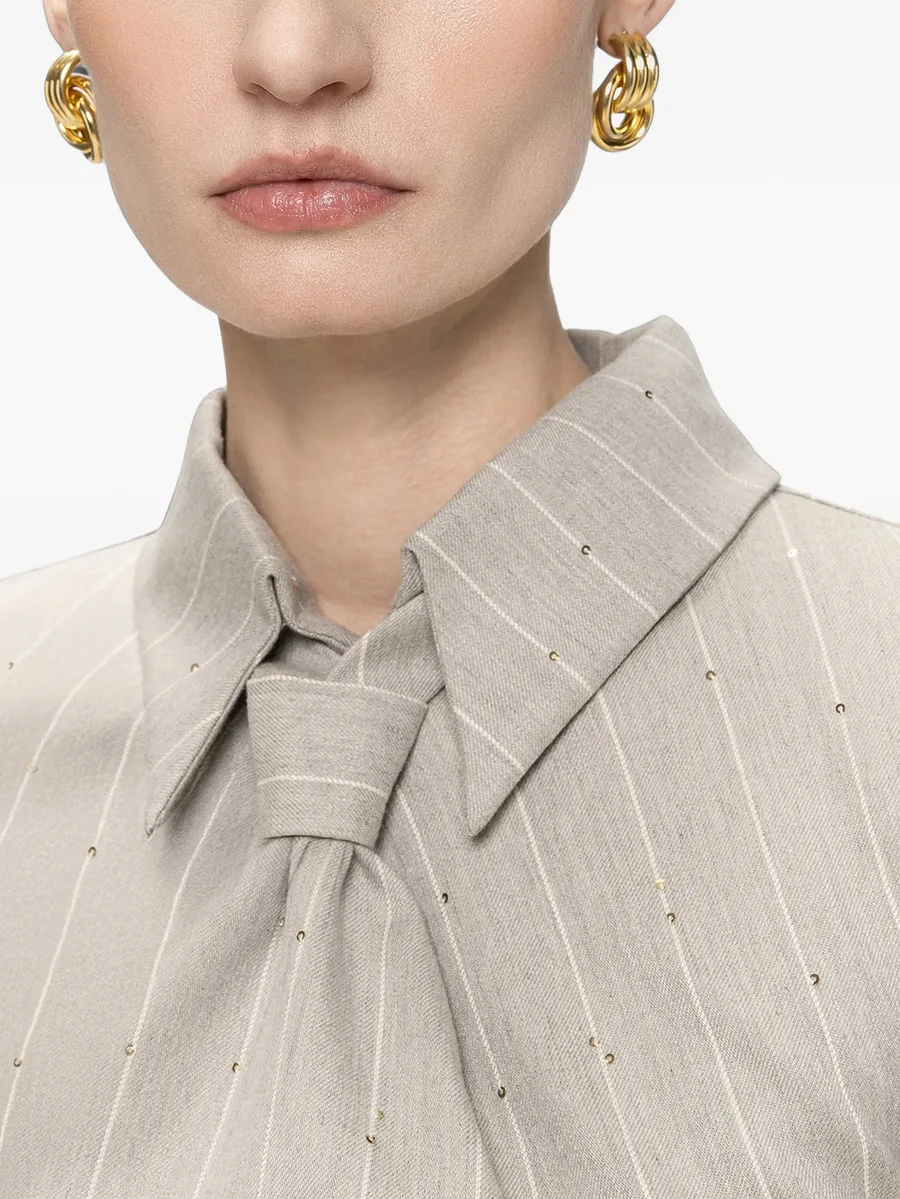 tie-detail tailored top 5