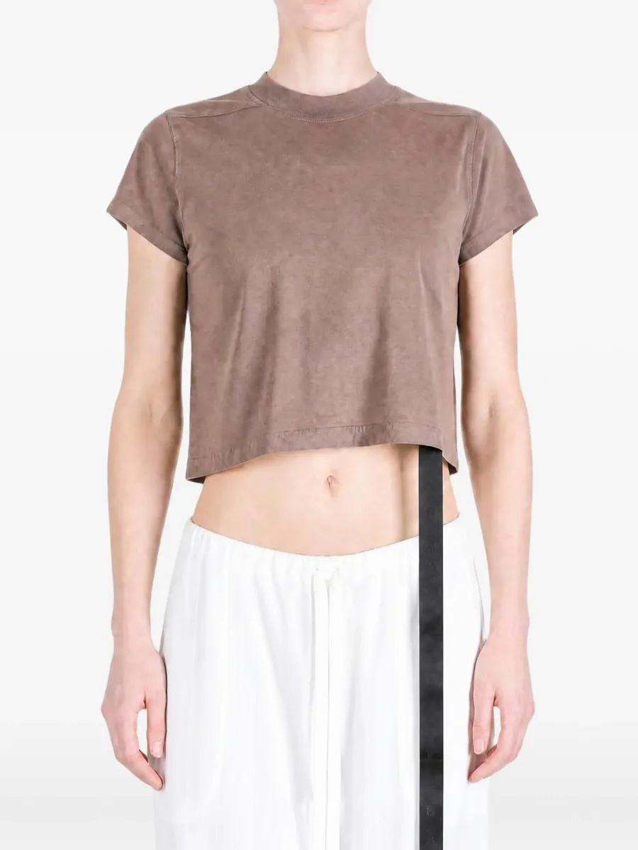 hanging-strap cropped T-shirt 2