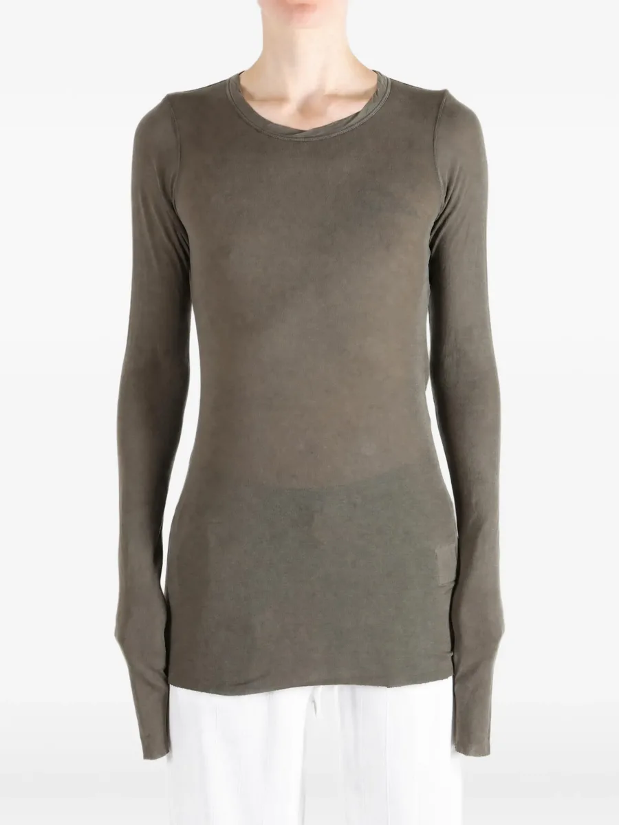 raw-cut long-sleeve T-shirt 2