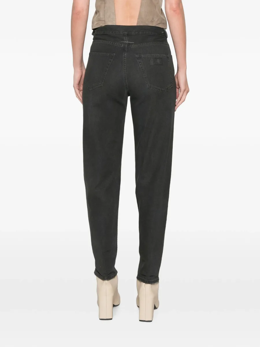 side-zip straight-leg jeans 4