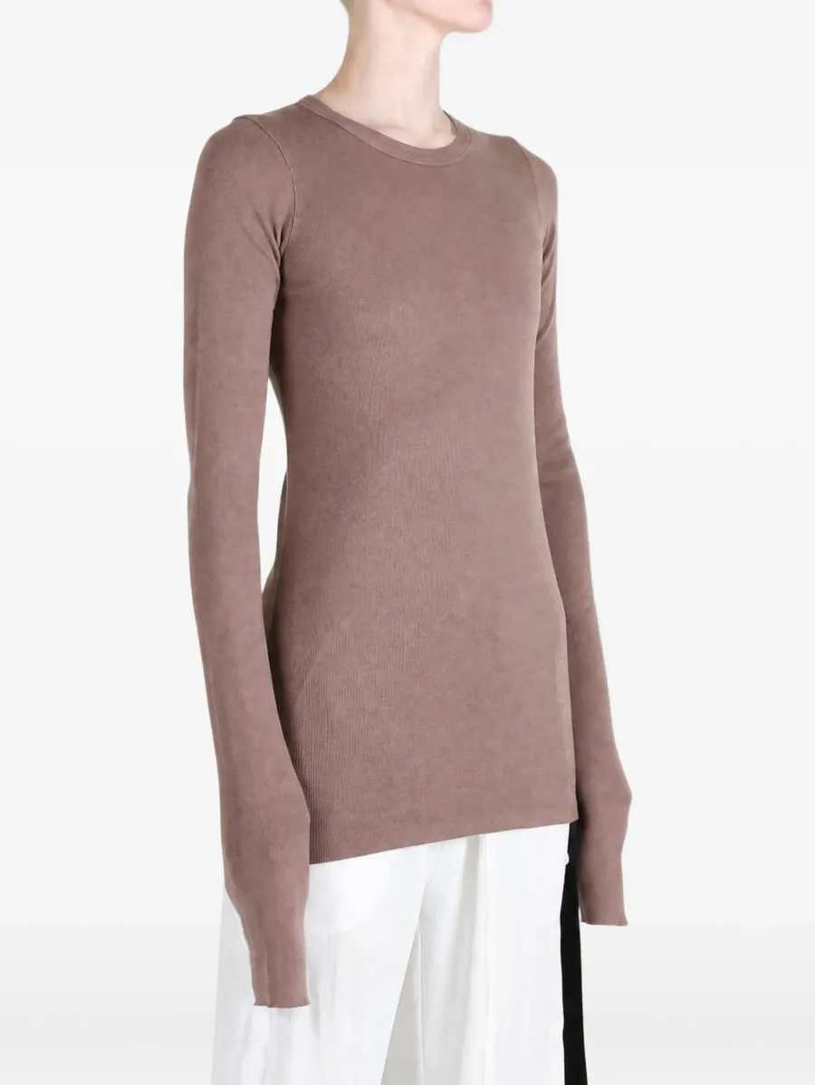 ribbed-knit long-sleeve T-shirt 3