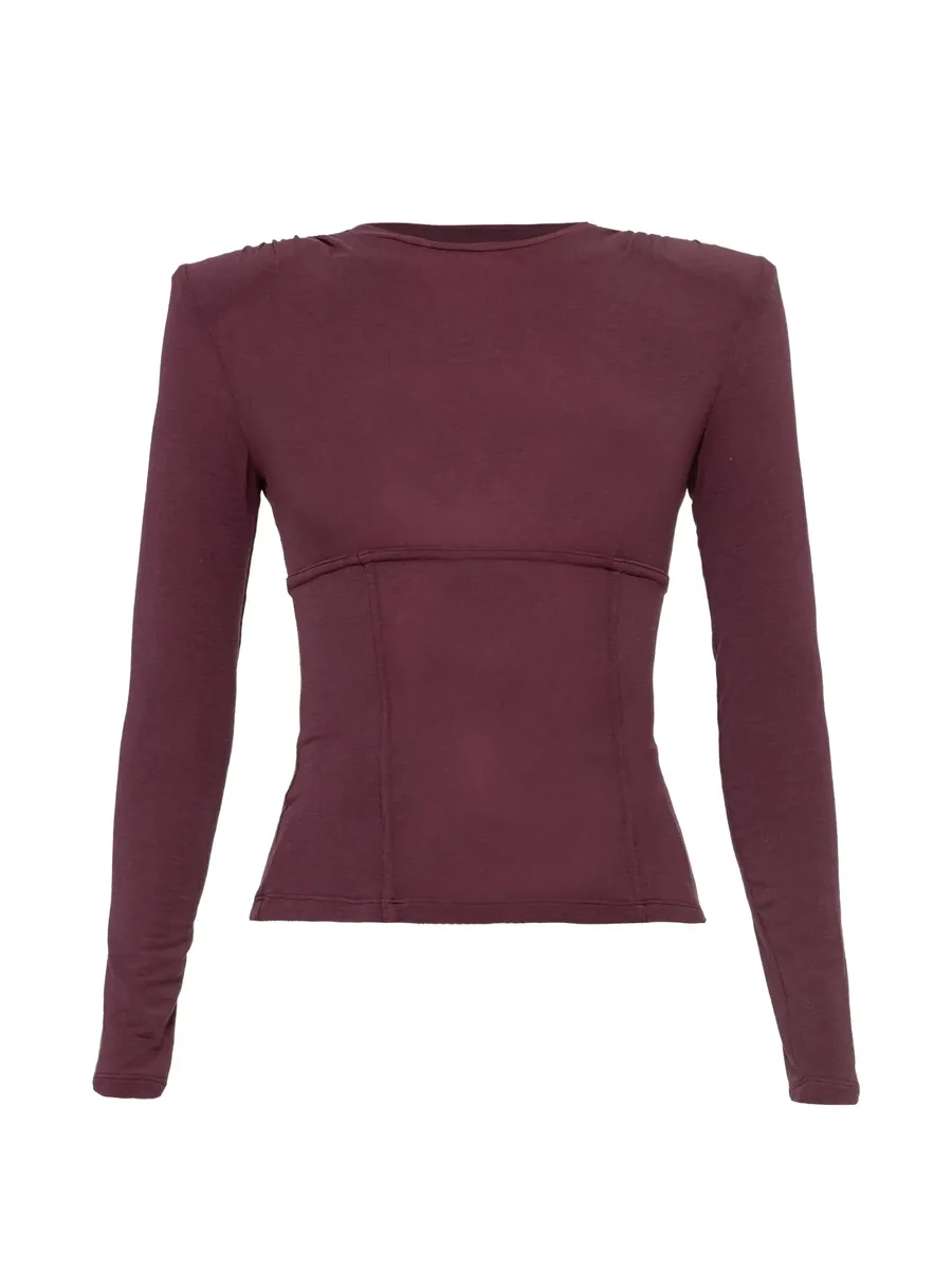 tencel and wool top 1