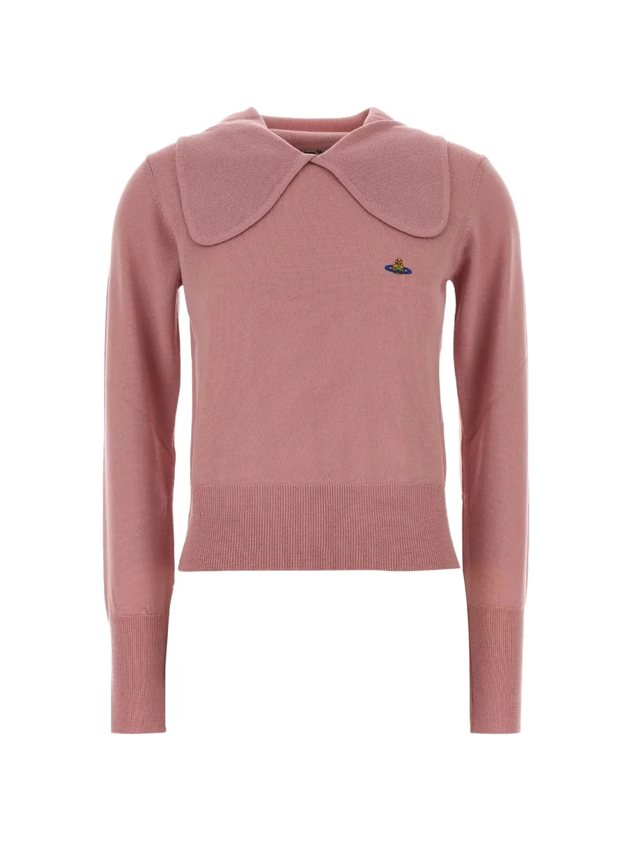 Bea embroidered-logo sweater 1