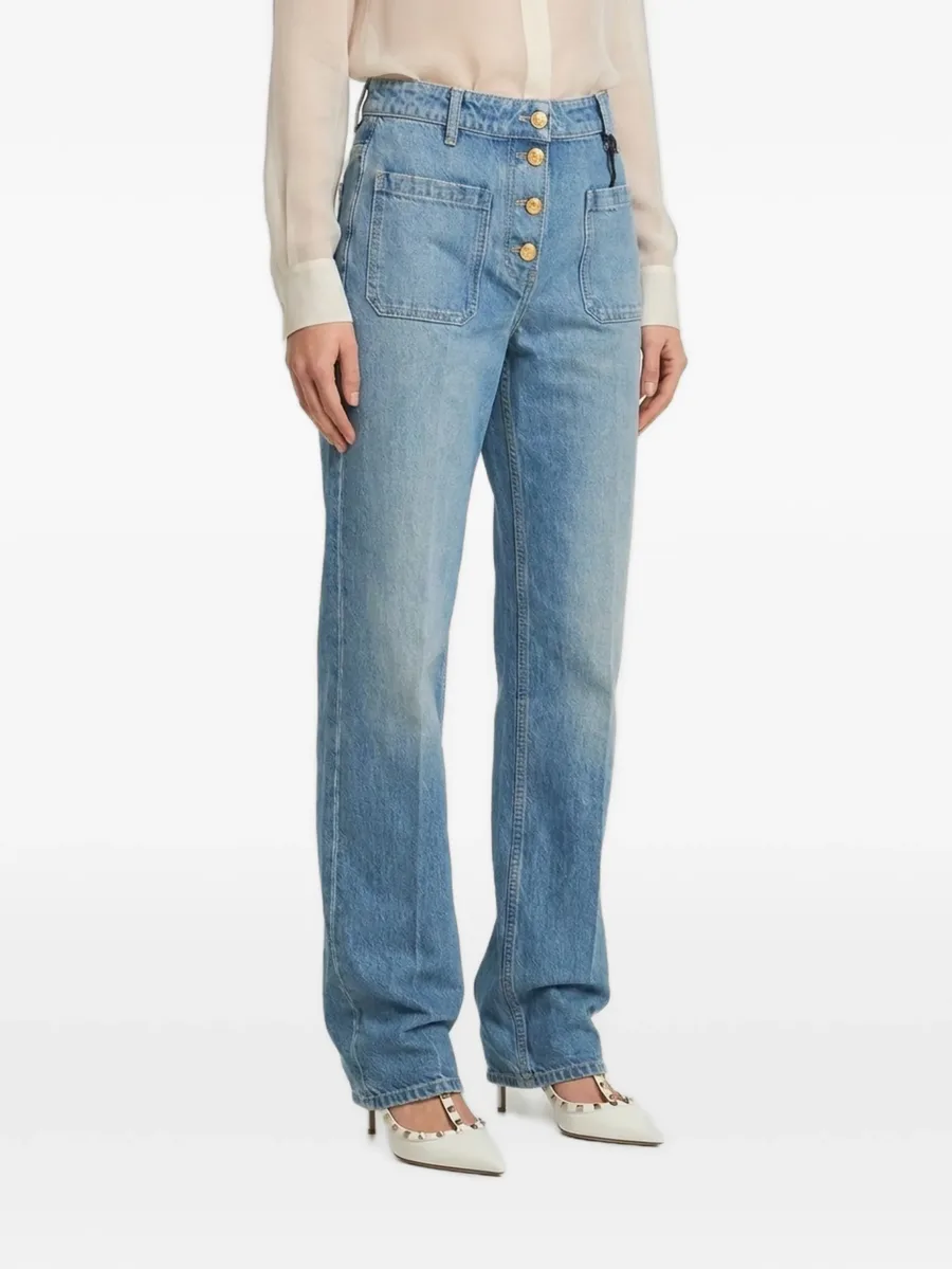 button-embellishment jeans 1