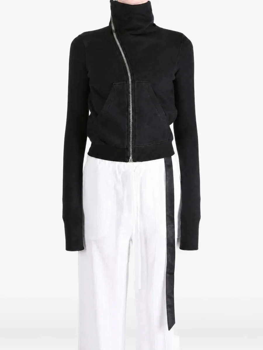 Mountain Sweat asymmetric zip-up sweatshirt 2