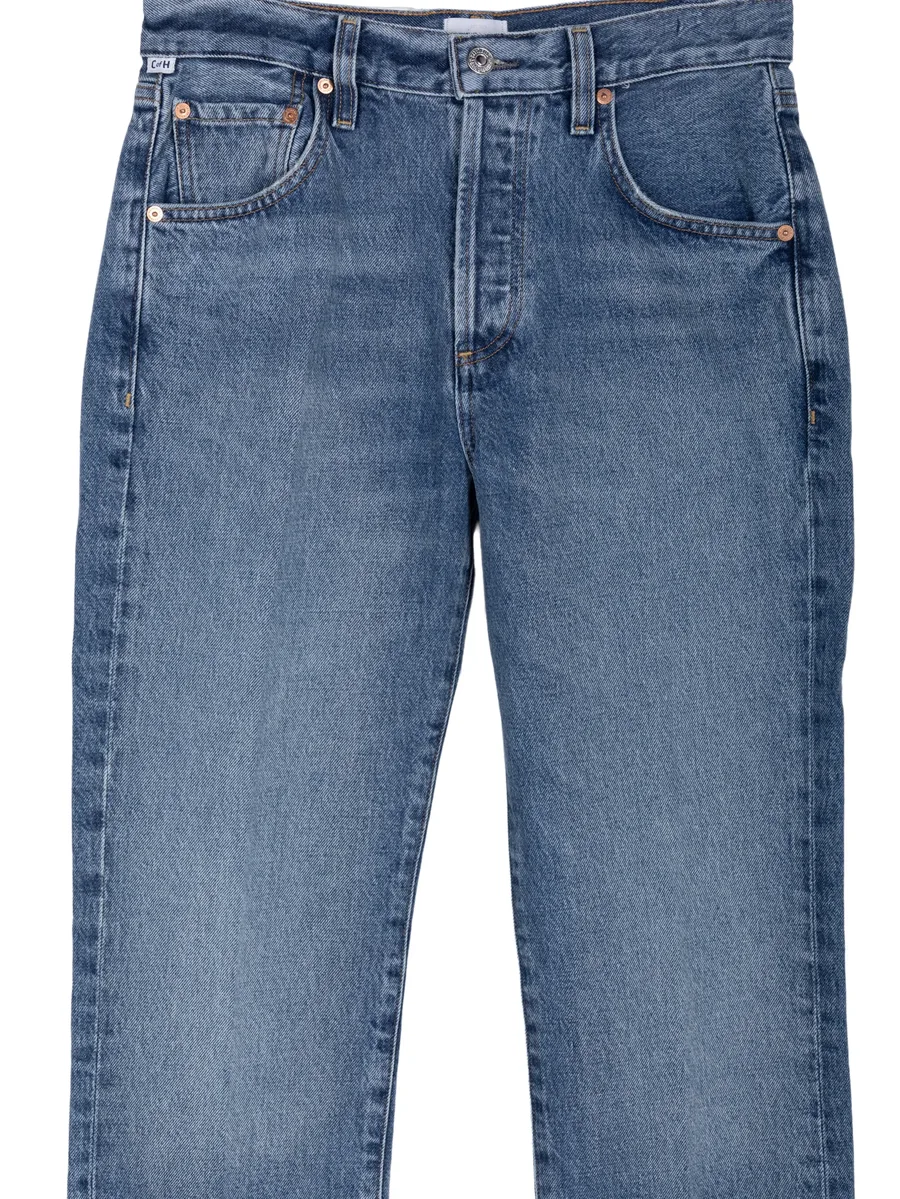 90's French high-rise jeans 3
