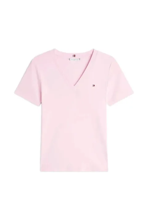 slim v-neck T-shirt