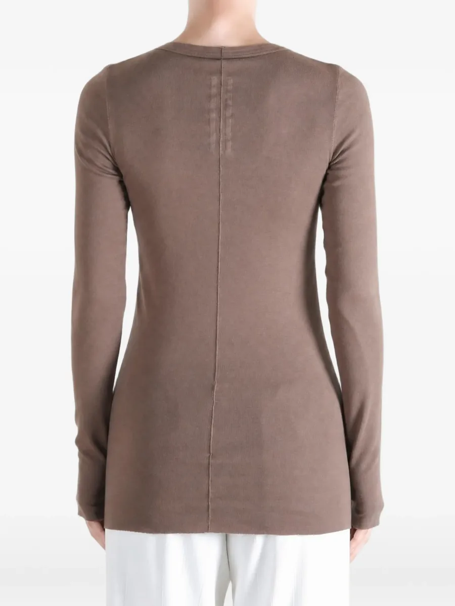 ribbed-knit long-sleeve T-shirt 4