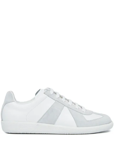 Replica low-top leather sneakers