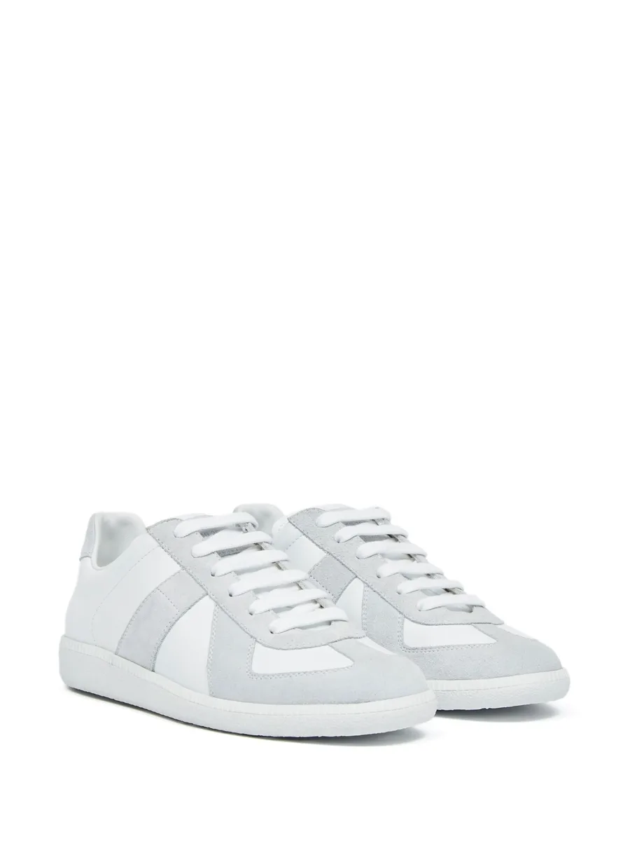 Replica low-top leather sneakers 3