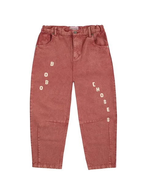 logo-print jeans