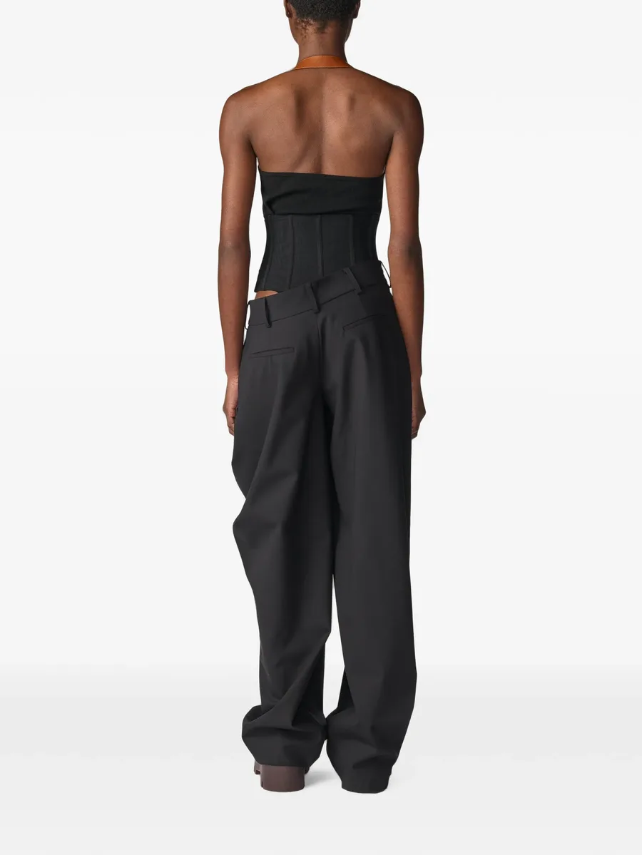 belt-detail halterneck top 3