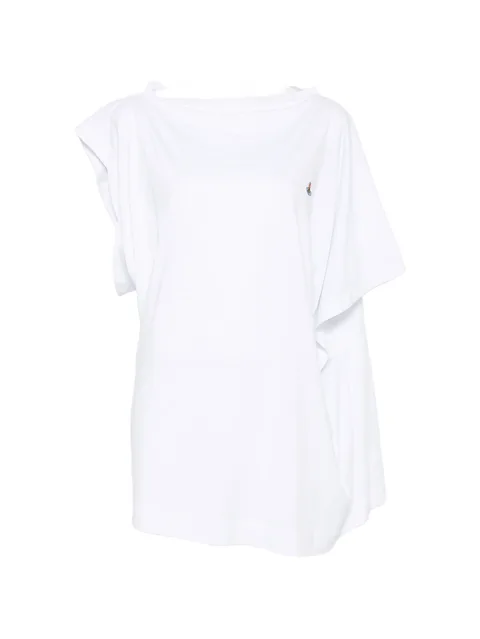Hebo draped-detail T-shirt