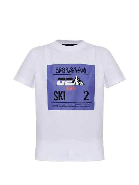 graphic-print T-shirt