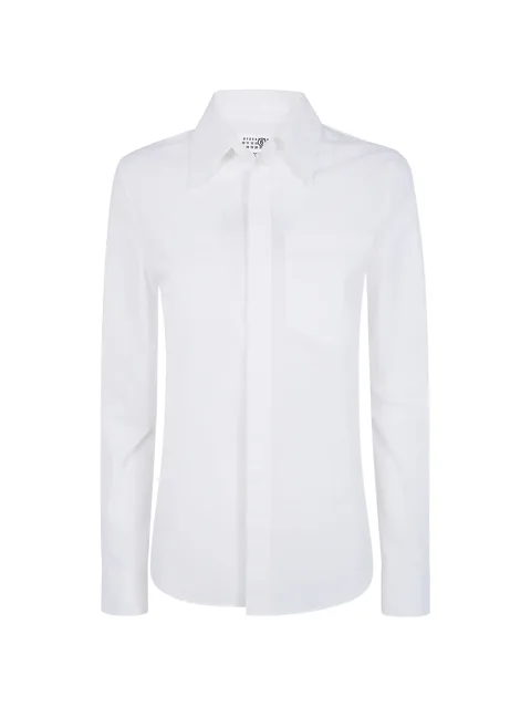 chest-pocket long-sleeves shirt