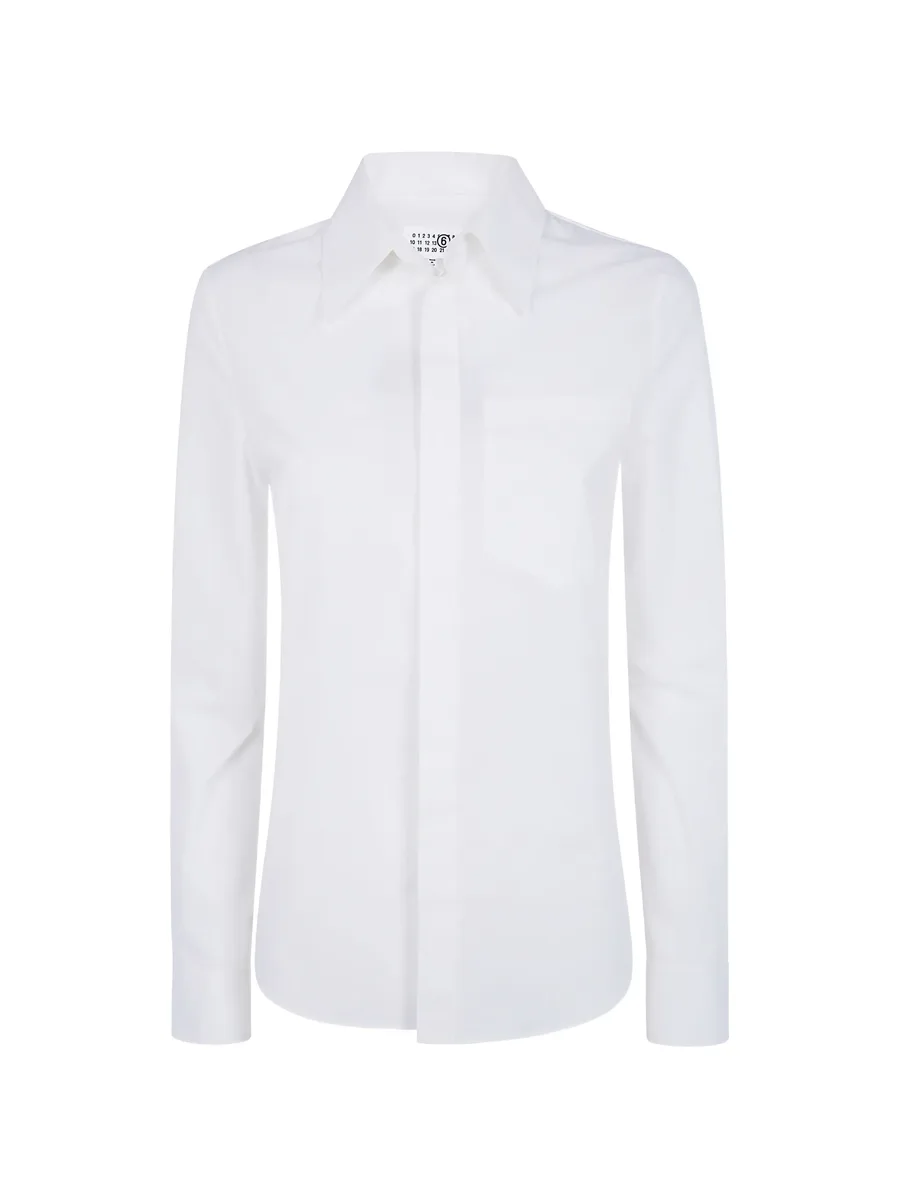 chest-pocket long-sleeves shirt 1