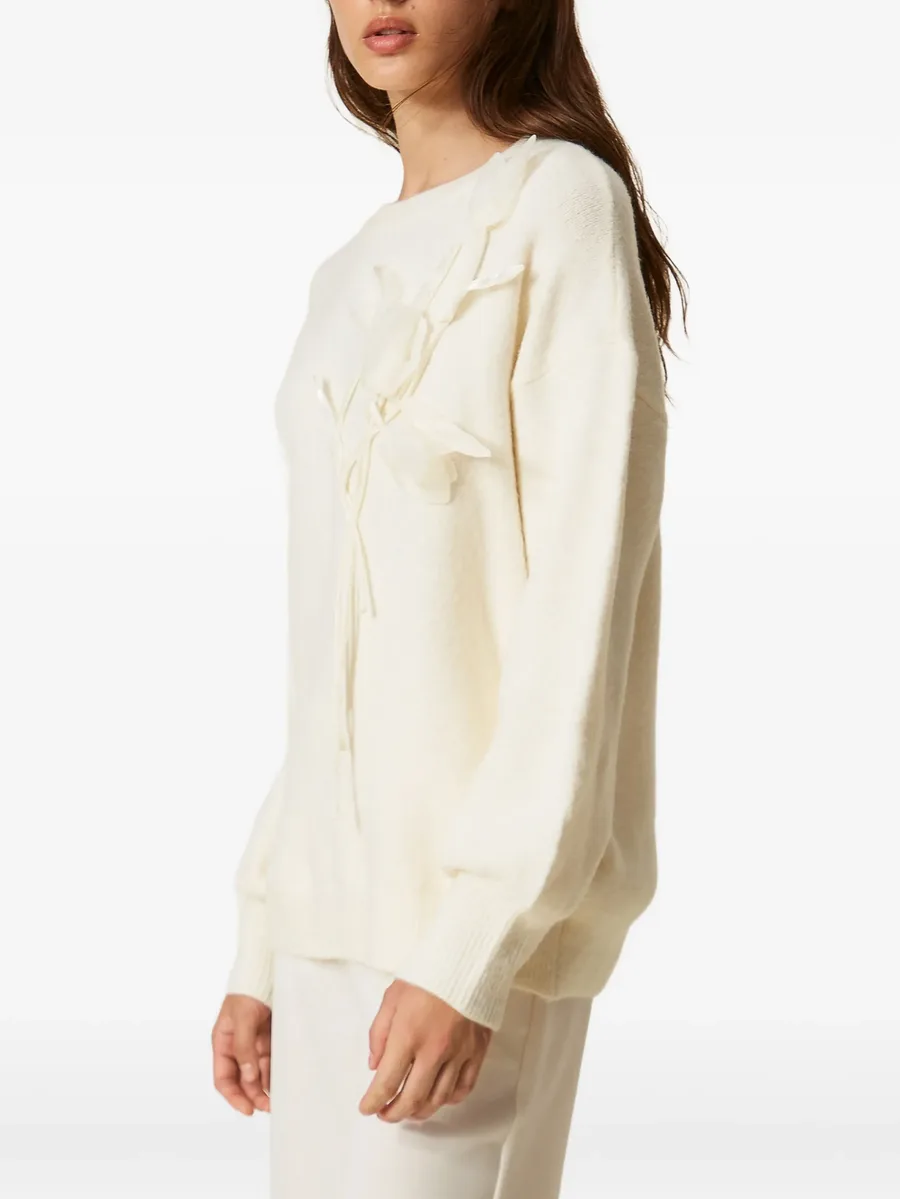jumper with organza floral ramage 3