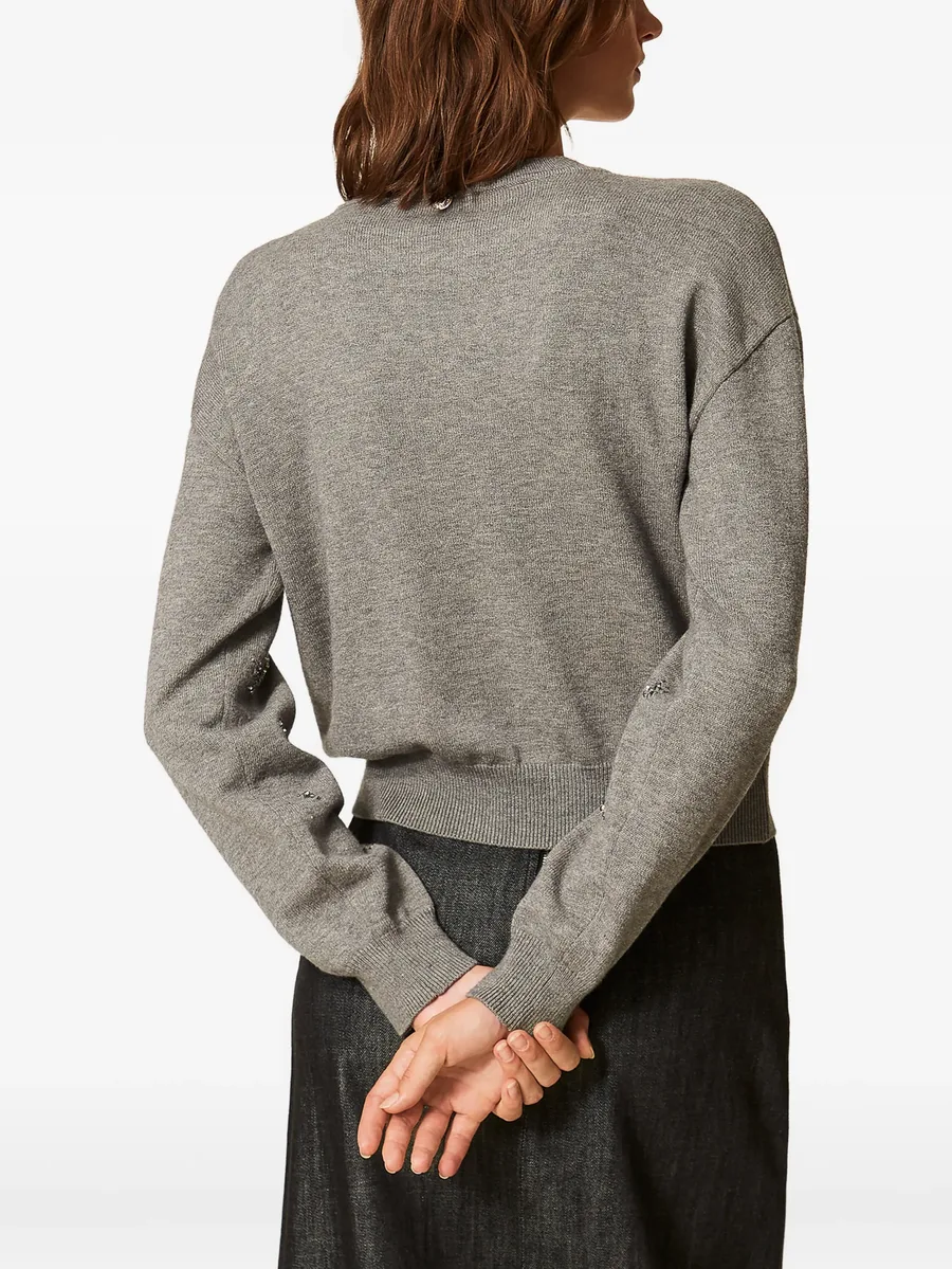 crew-neck sweater with embroidery 4