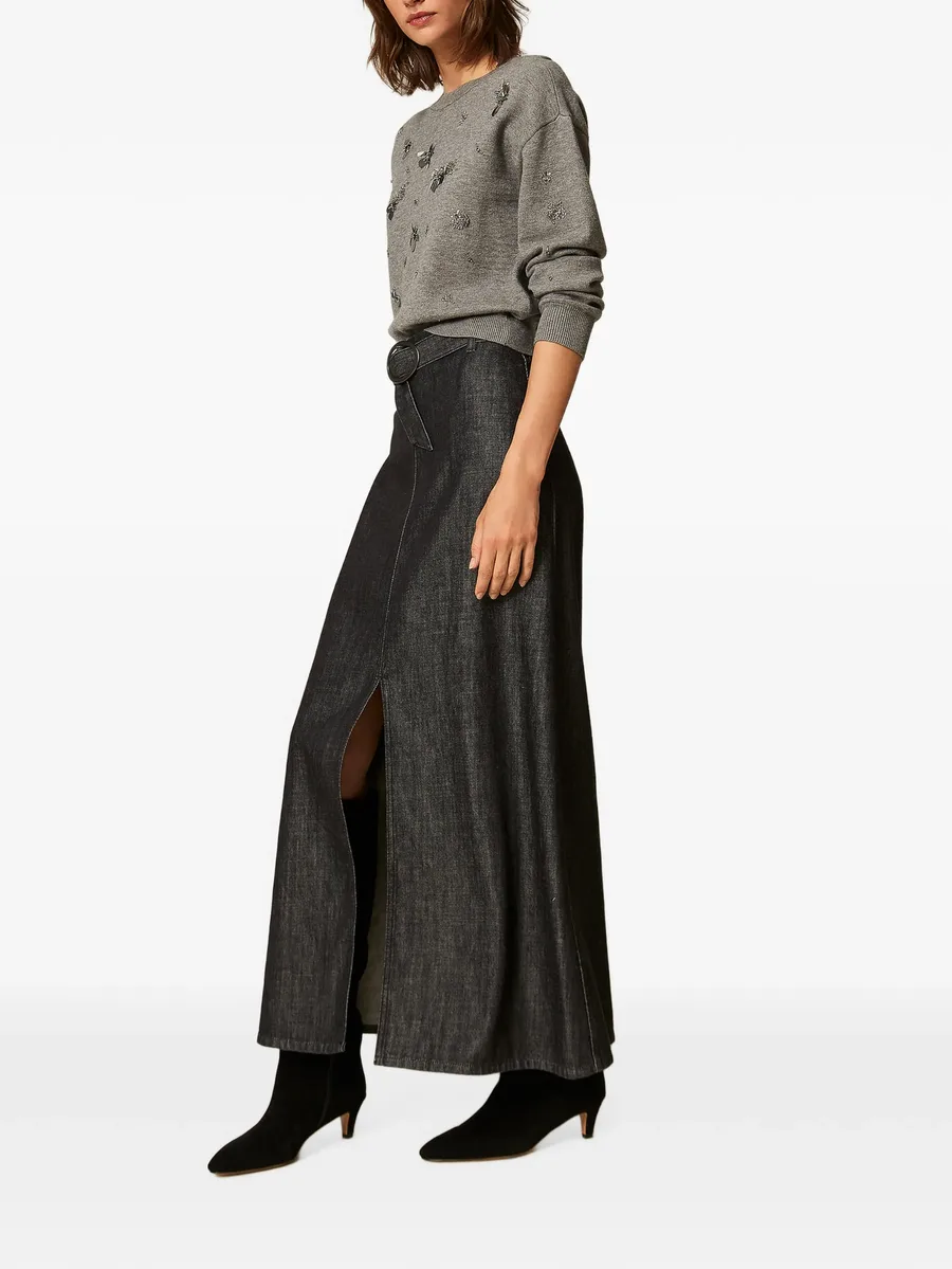 crew-neck sweater with embroidery 3