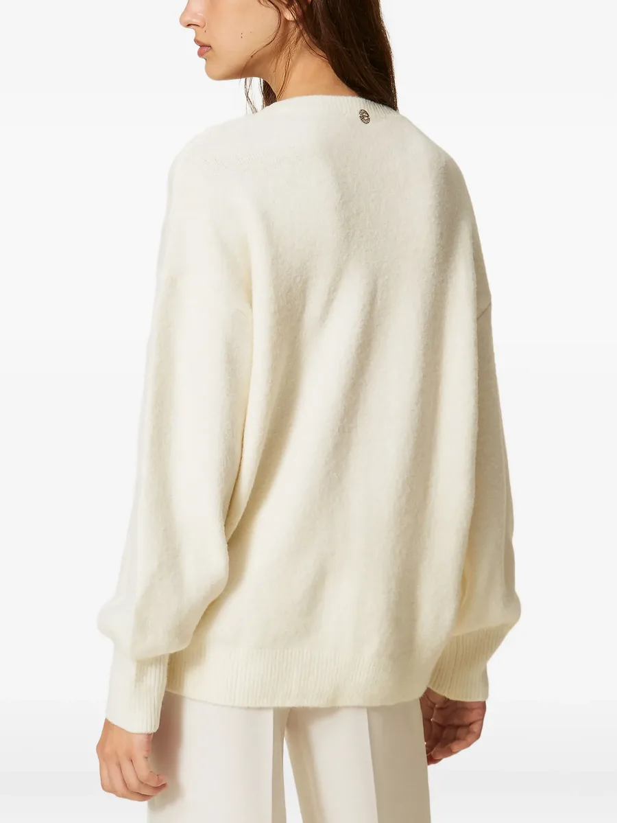 jumper with organza floral ramage 4