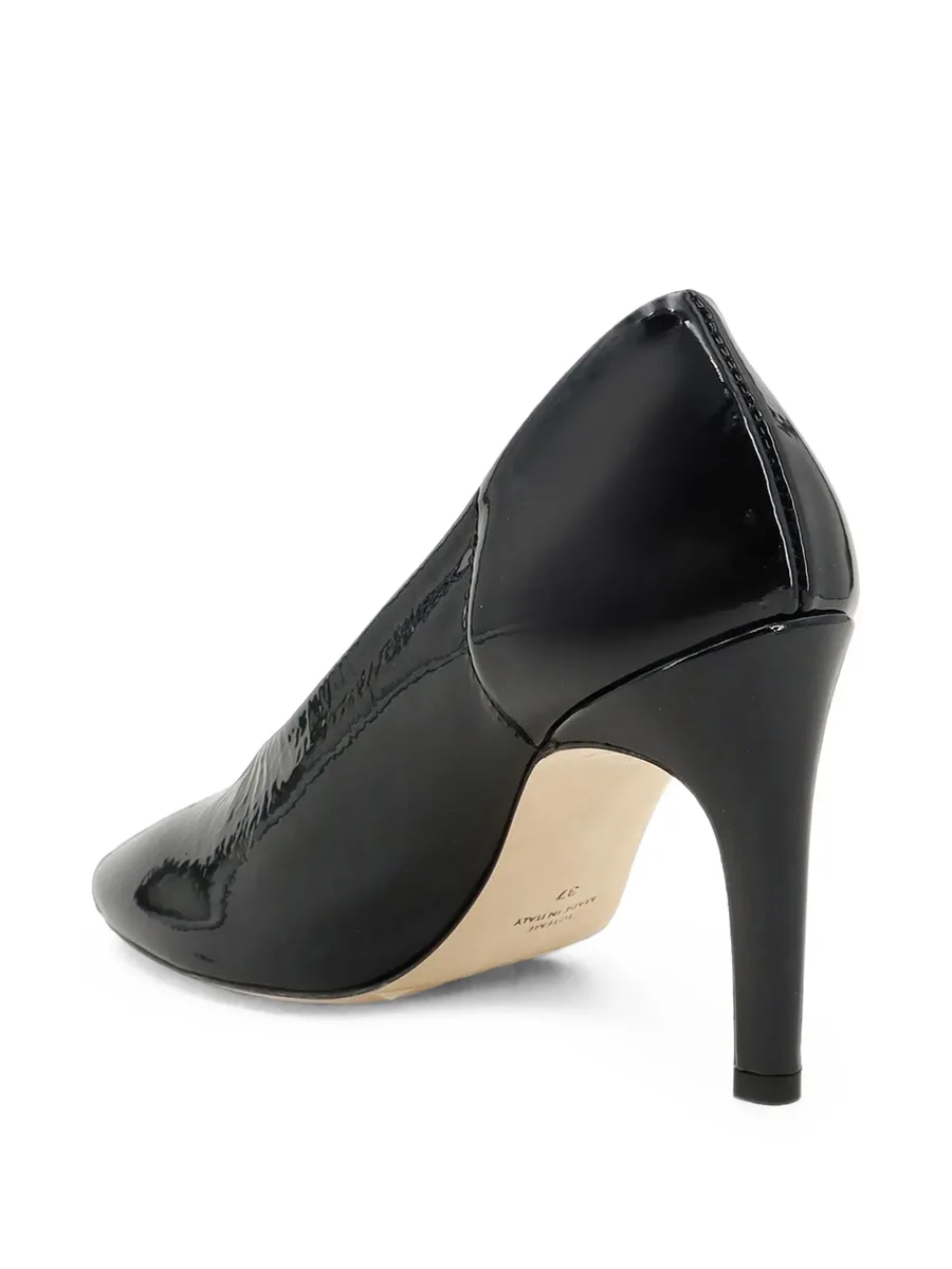 slip naplack pumps black 3