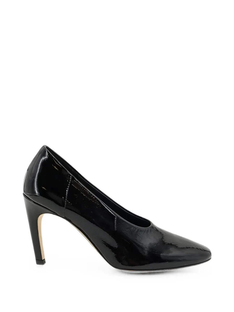 slip naplack pumps black 1