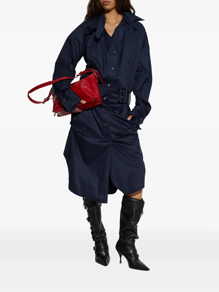 Treasure buckle-strap knee-high boots 6