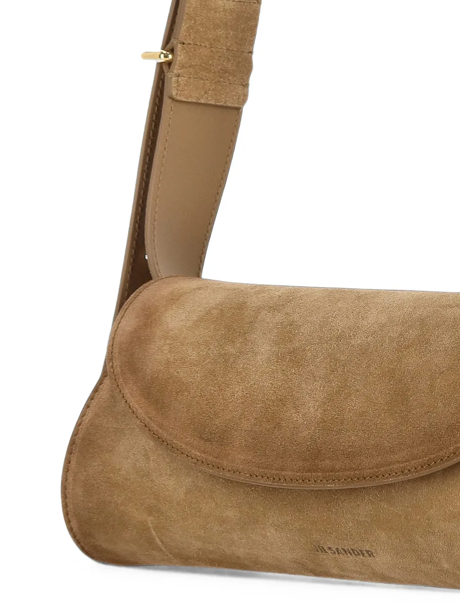 suede foldover shoulder bag 4