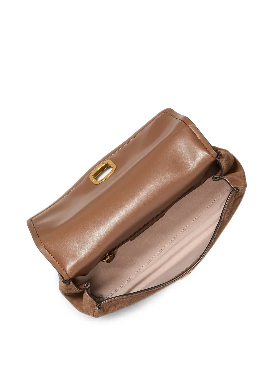 Bryant small suede convertible shoulder bag 5