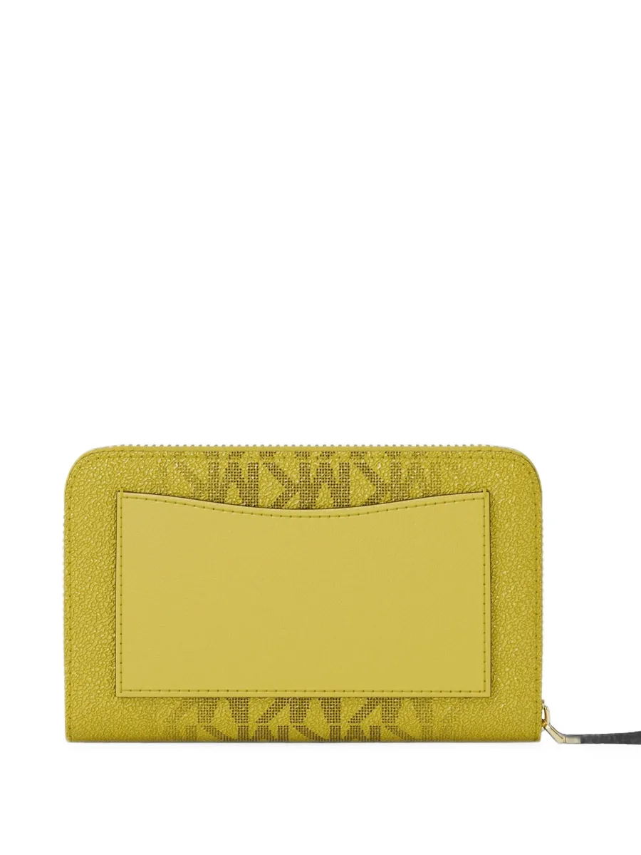 monogram-print zip-around purse 2