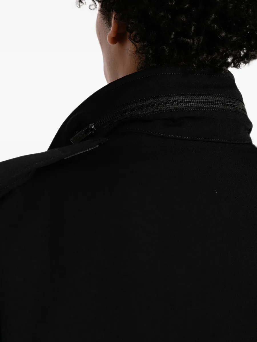 epaulette flap-pocket jacket 6