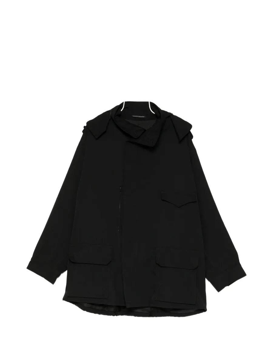 epaulette flap-pocket jacket 1