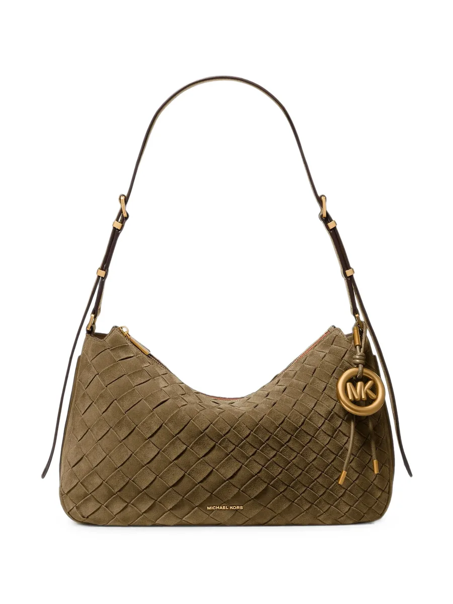 woven-leather shoulder bag 1