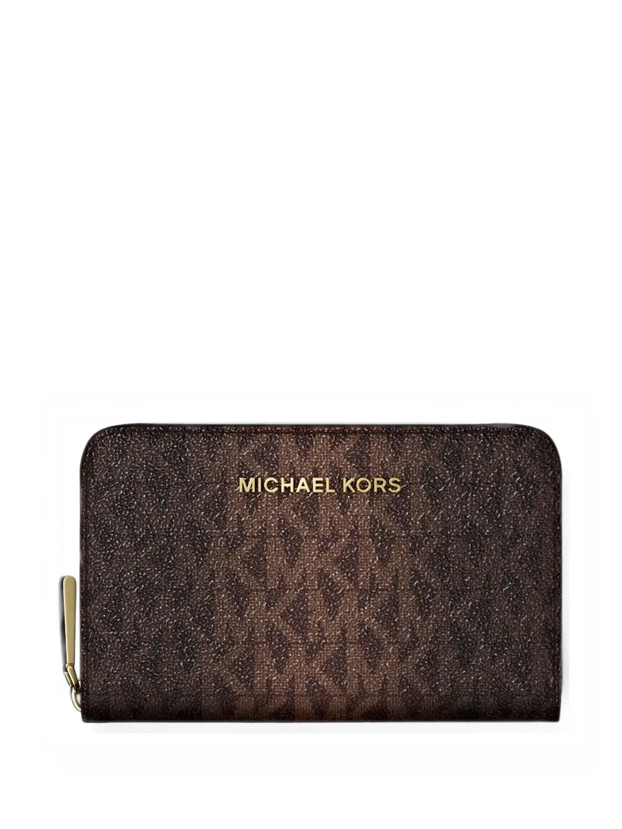 small logo and leather wallet 3