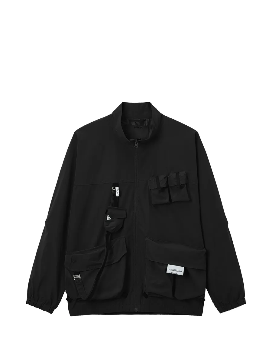 multi-pocket zip-up jacket 1