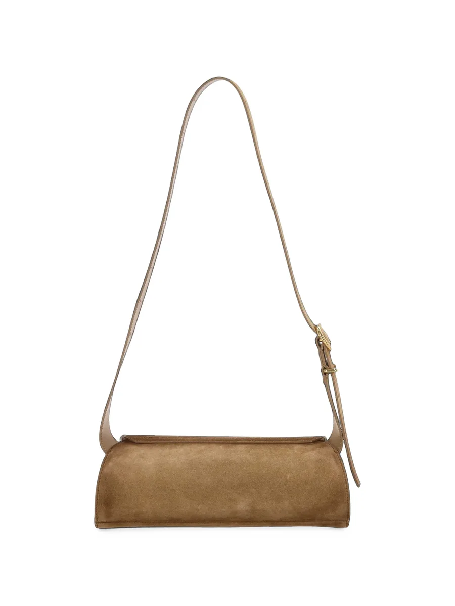 suede foldover shoulder bag 2