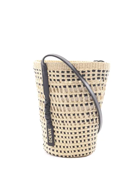 2020-2026 Raffia Blade Pocket shoulder bag
