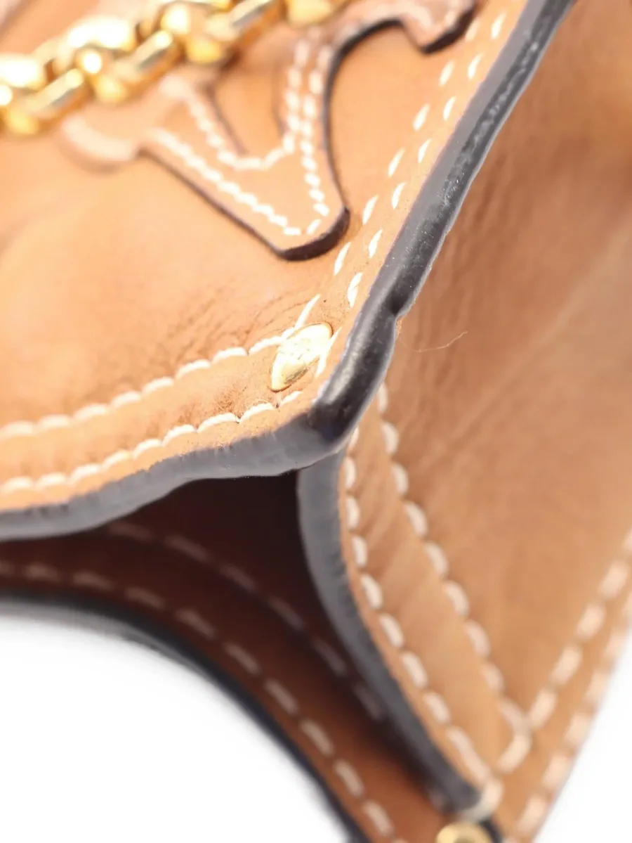 2010s logo-detail leather shoulder bag 4