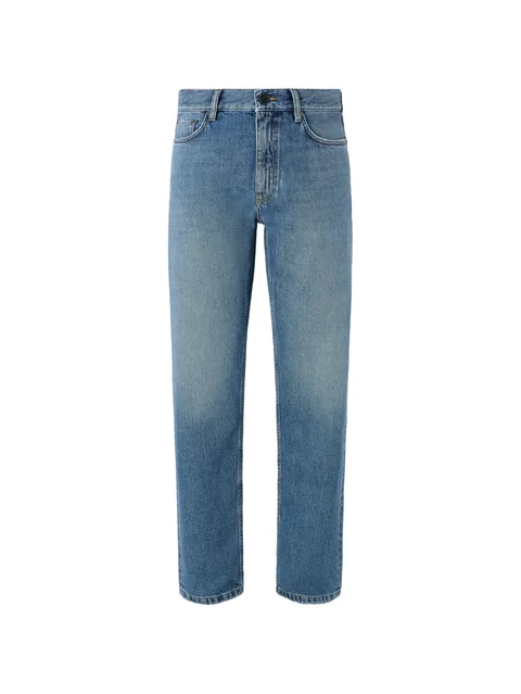 blue cotton Roccia jeans