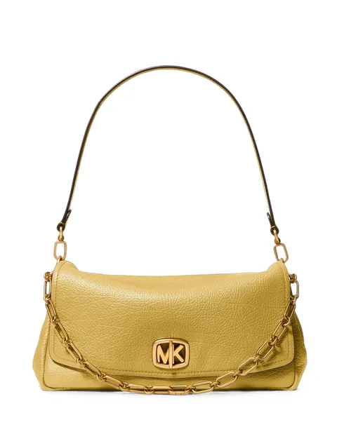 Bryant large textured-leather convertible shoulder bag