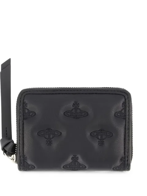 Orb-quilted wallet