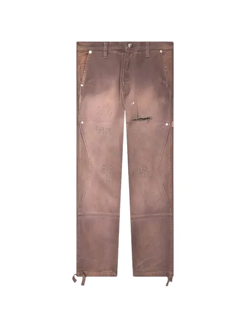 Reza double-knee jeans