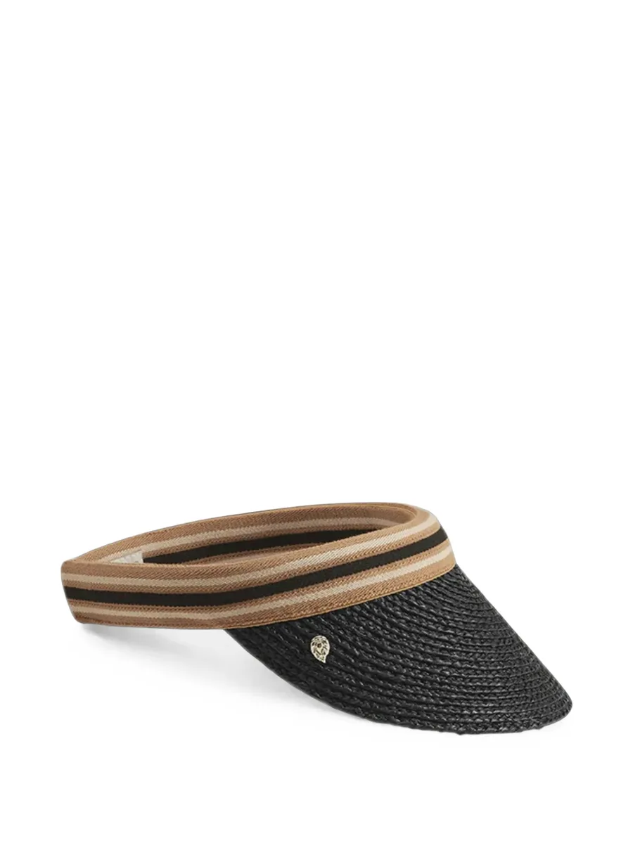 Bianca 8 striped woven visor 3