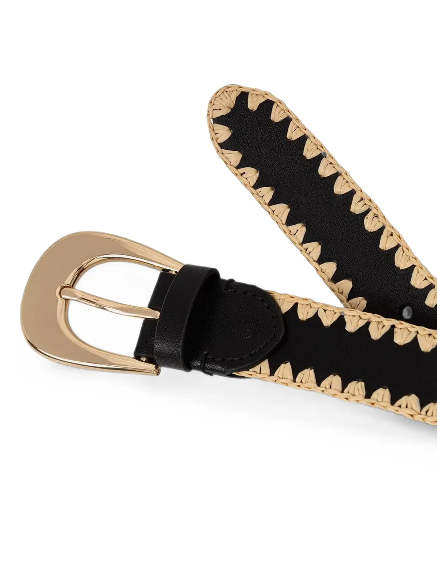 whipstitch leather belt 2