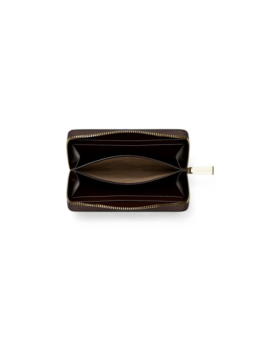 small logo and leather wallet 4