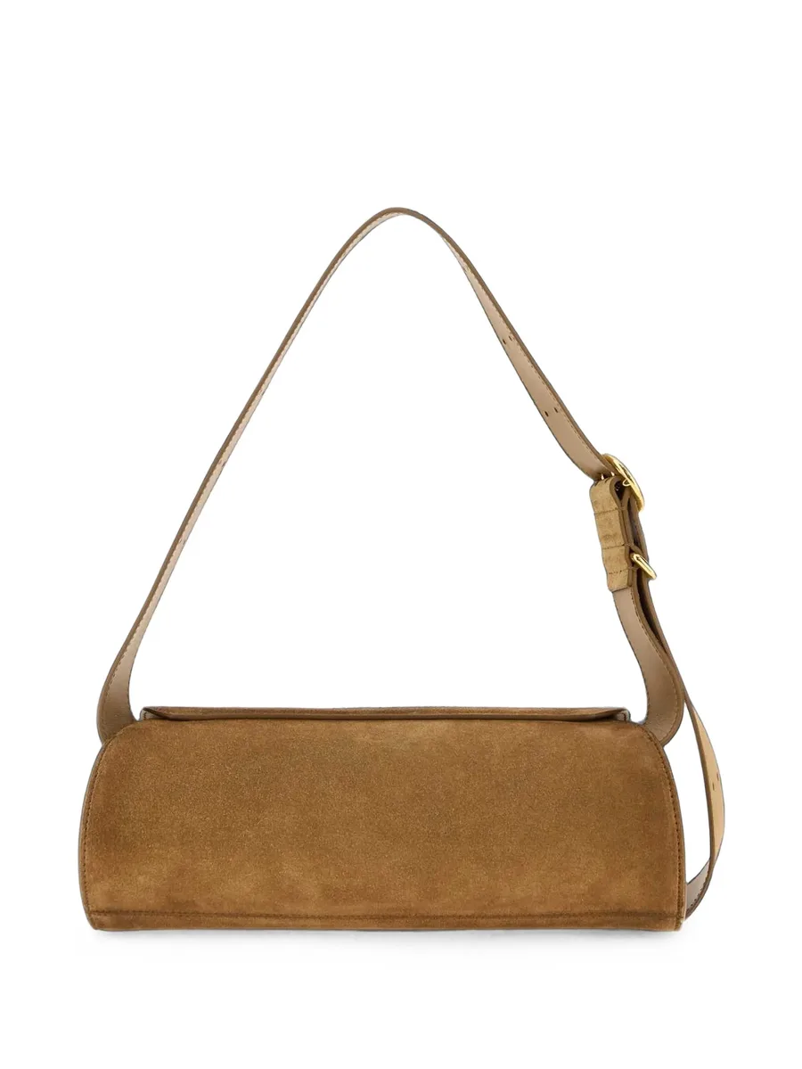 small Cannolo suede shoulder bag 2