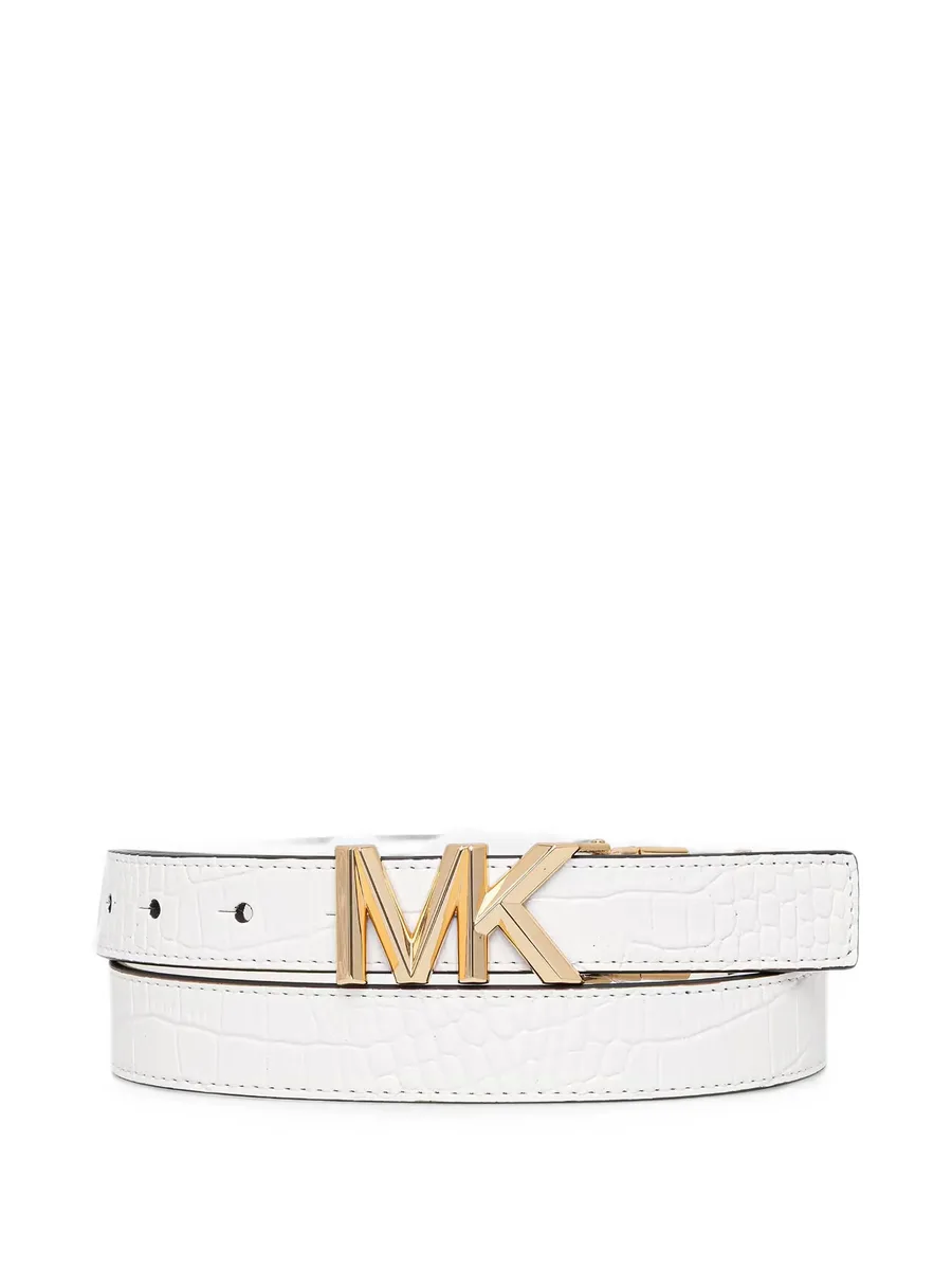 logo-buckle belt 1