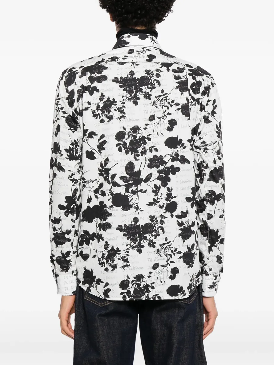 floral-print long-sleeve shirt 4